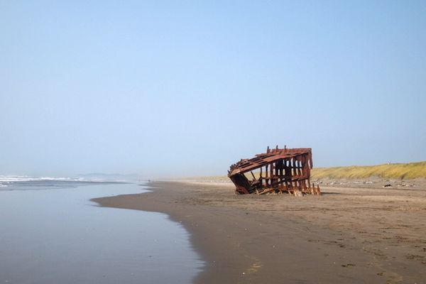 Fort Stevens shipwreck - Astoria - Oregon - Doets Reizen