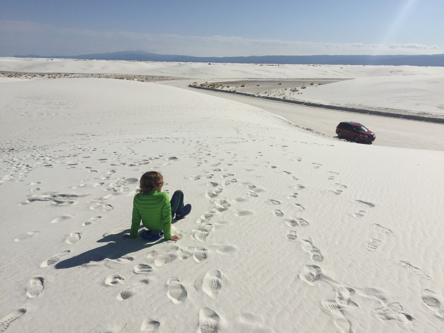 White Sands National Monument - New Mexcico - Amerika - Doets Reizen