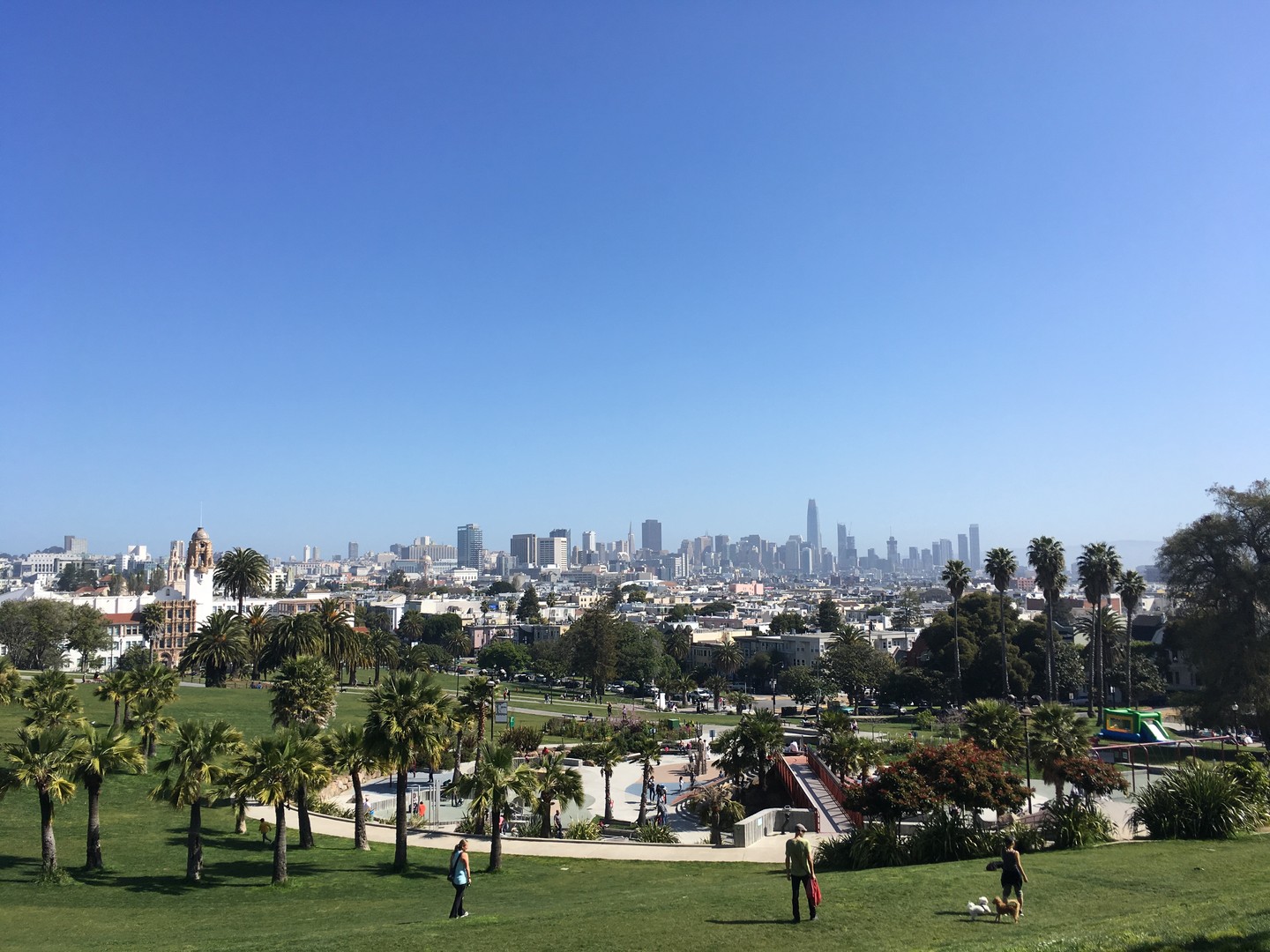 Mission Dolores Park - San Francisco - California - Amerika - Doets Reizen