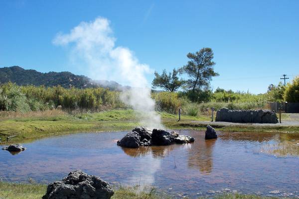Calistoga Geiser - Napa Valley - California - Amerika - Doets Reizen