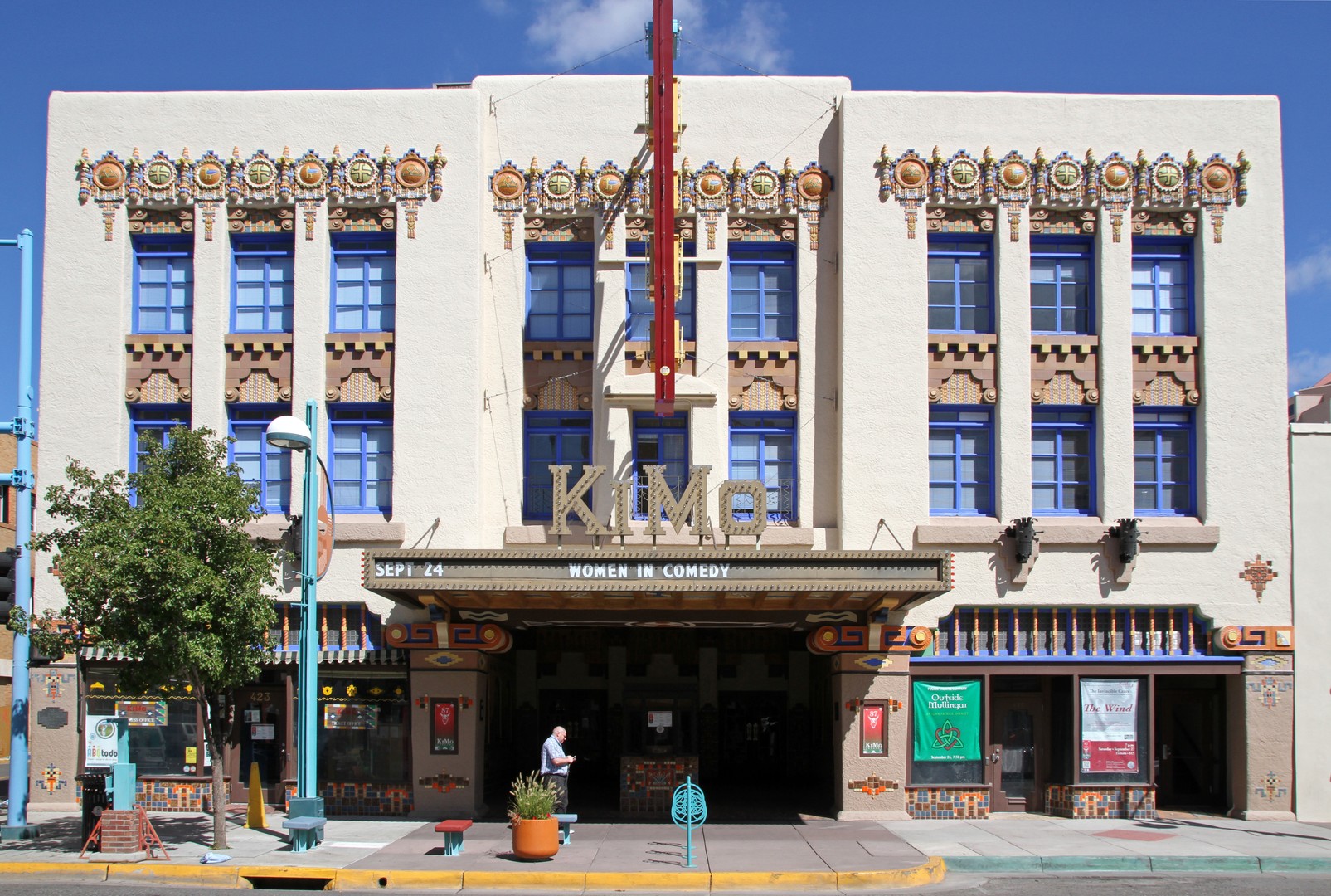 KiMo theater - Albuquerque - Route 66 - New Mexico - Doets Reizen