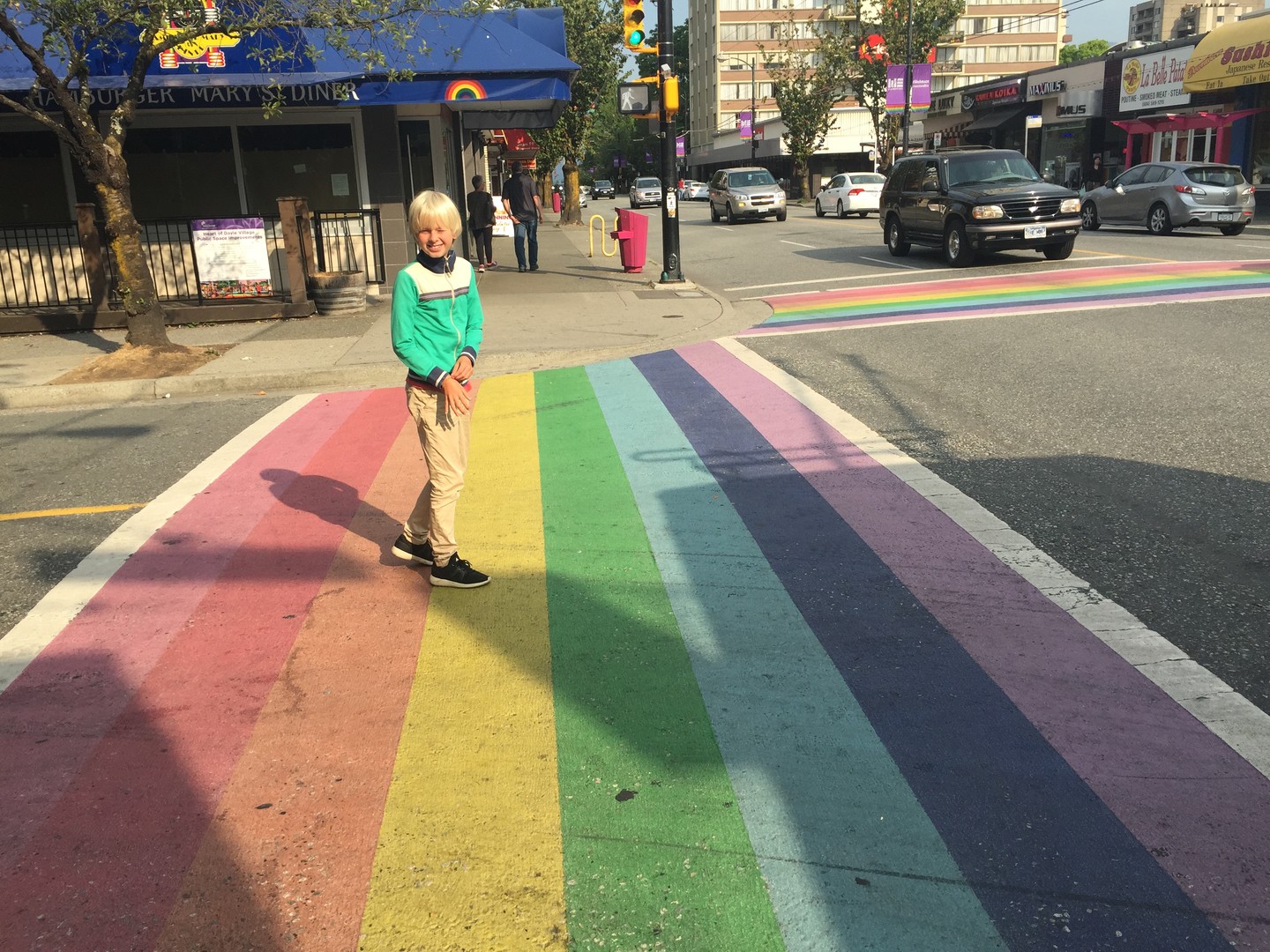 Davie Street Vancouver - British Columbia - Canada - Doets Reizen