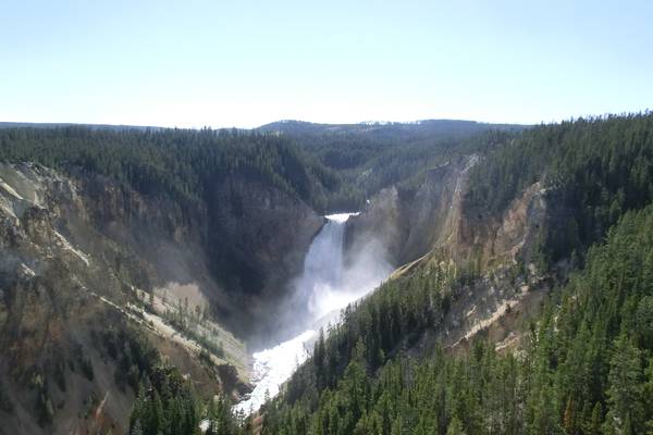 Artist Point - Yellowstone National Park - Wyoming - Doets Reizen