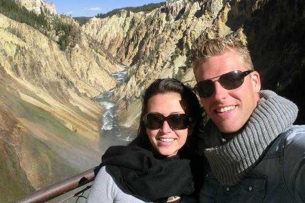 Artist Point - Yellowstone National Park - Wyoming - Doets Reizen