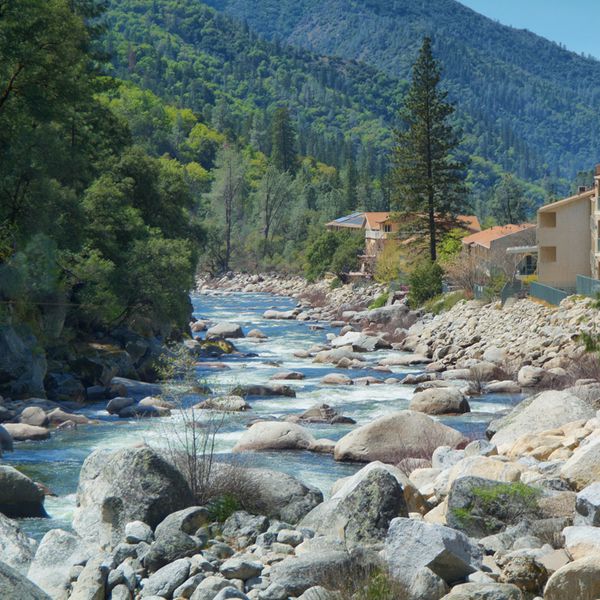 Yosemite View Lodge - rivier