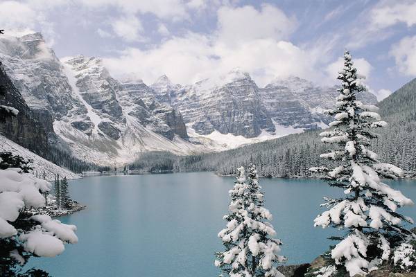 Wintersport - Moraine Lake - Banff - Alberta - Canada - Doets Reizen