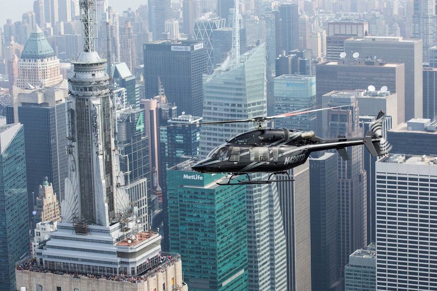 Helikoptervlucht in New York