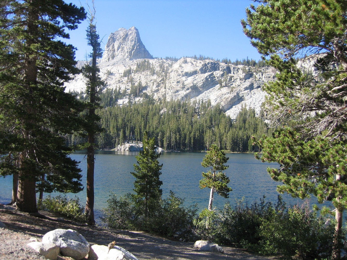 Lake George - Mammoth Lakes - California - Amerika - Doets Reizen